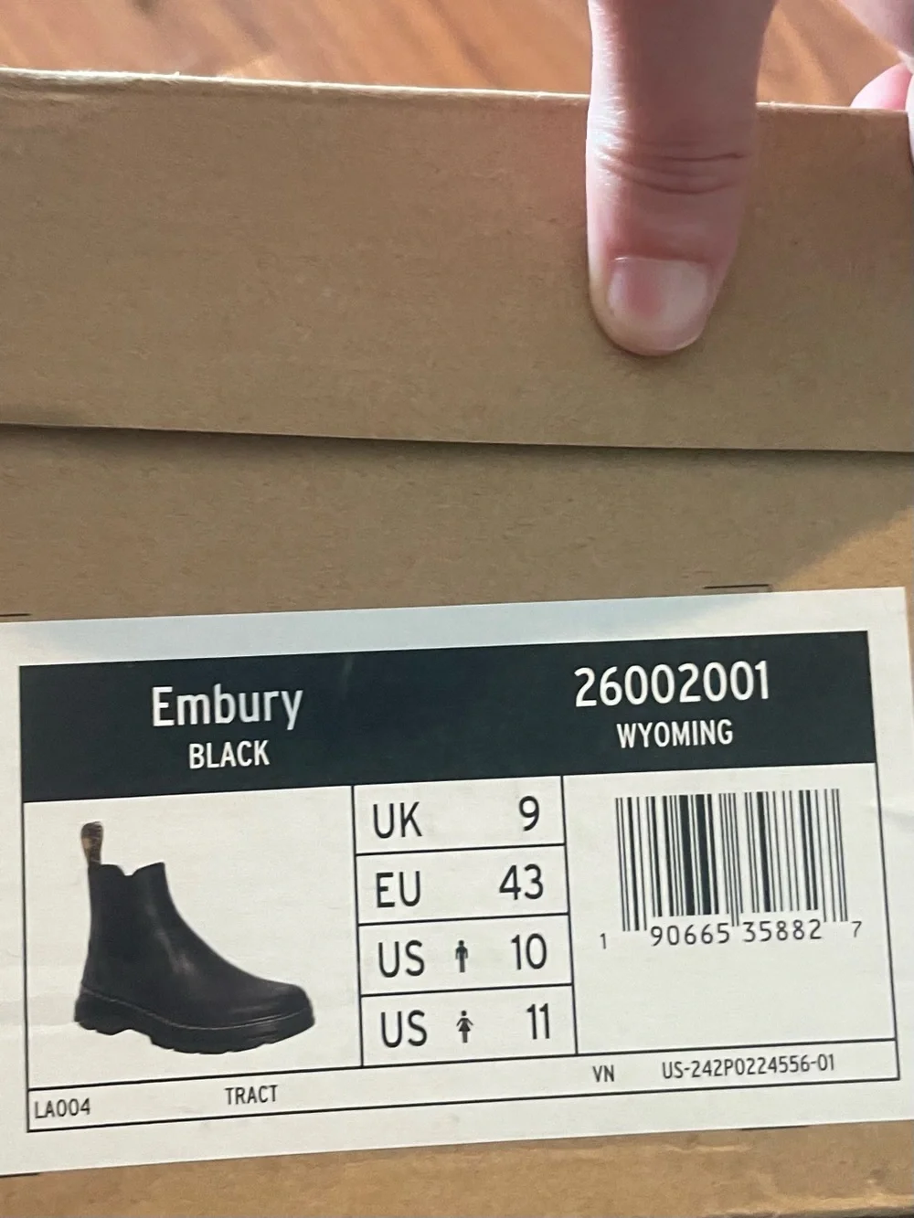 Dr. Martens Black Embury Chelsea Boots